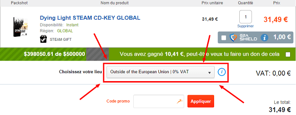 adresse-hors-Union-Européenne-TVA- instant-gaming