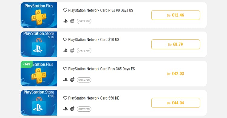 carte-PlayStation-Network-G2Play