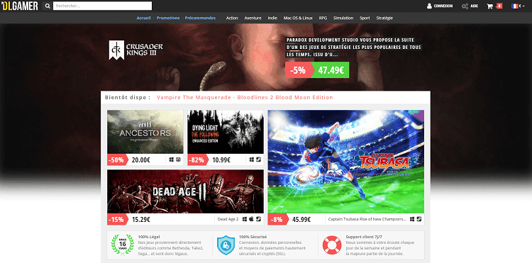 page-accueil-dlgamer.com