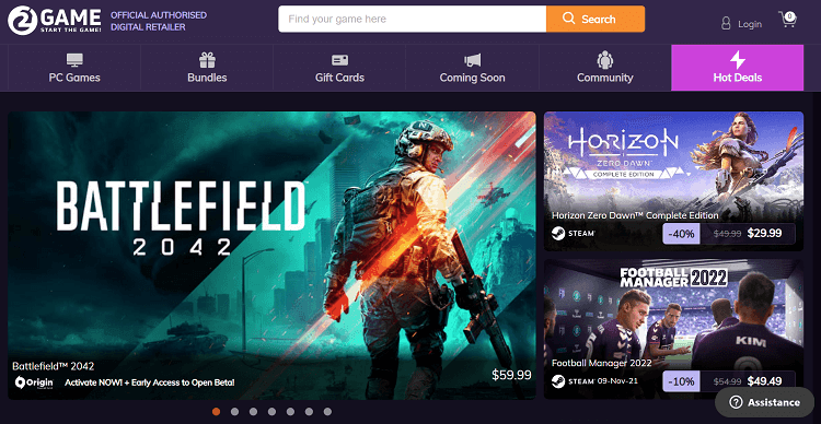 site-vente-jeux-video-2Game.com