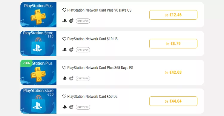 carte-PlayStation-Network-G2Play