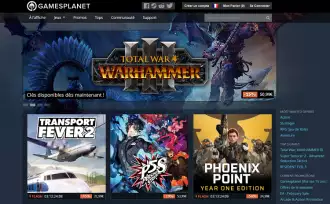 Gamesplanet: Clés Steam, Origin, Ubisoft Connect, GOG et plus