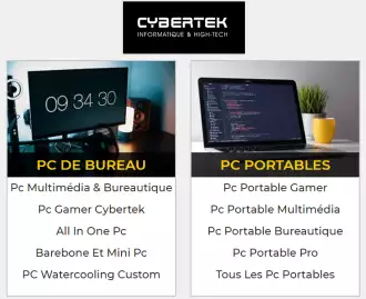 Cybertek-Pro - achat/vente matériel informatique et station de